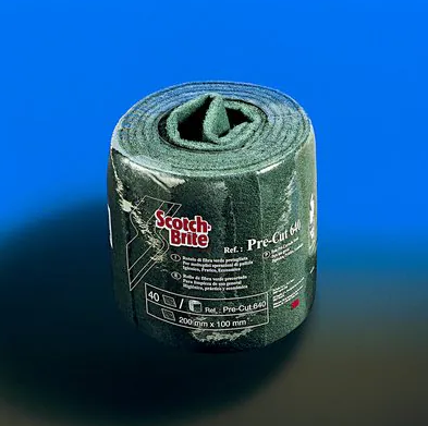 3M 640 Włóknina 200mm x 4m[40listków] VFIN zielona