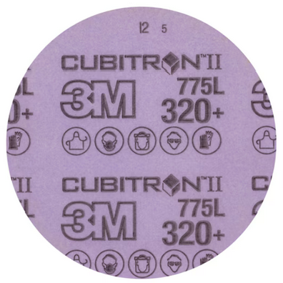 3M775L Dysk ścierny Now hole 150mm P320+