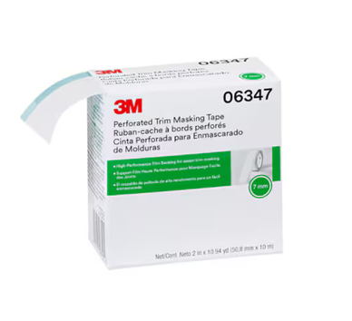 3M06347 Taśma maskujaca 7mm paski, 50,8 mm x 10 m