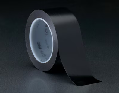 3M471 Taśma winylowa 50mm x 33m czarna 0,14 mm
