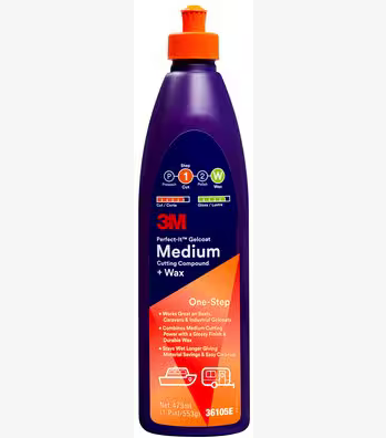 3M36105E Środek polerski do żelkotu z woskiem473ml