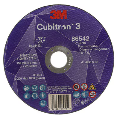 3M86542 Cubitron 3 do cięcia 150x2x22