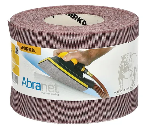 MIRKA Siatka ścierna Abranet rolka 115mmx10m P600
