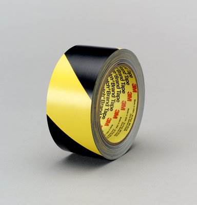 3M5702 Taśma winylowa czar/żółta