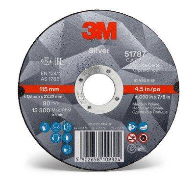 3M Silver Tarcza do ciecia 125x1,6x22