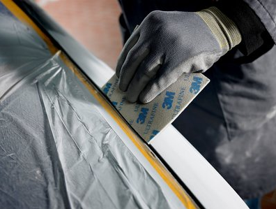 3M3809 Gąbka ścierna Fine 115x140 mm