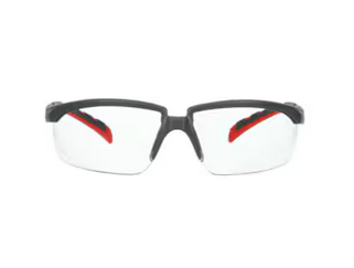 3M Okulary szaro/czerwone S2001SGAF-RED