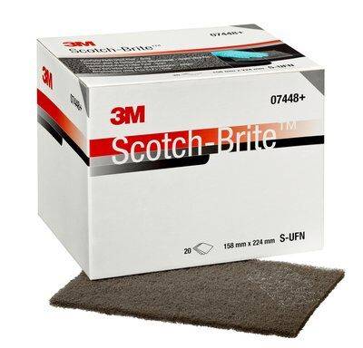 3M7448+ Scotch-Brite Włóknina 152mm x 228 mm S-ULF