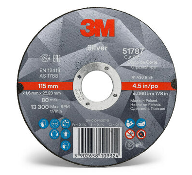 3M Silver Tarcza do cięcia 125x1,0x22