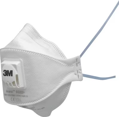 3M9322+ Aura Półmaska filtrująca z zaworem FFP2