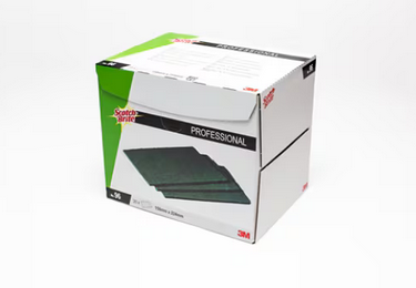 3M96 Scotch-Brite Włóknina 158mm x 224mm green
