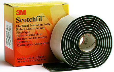 3M Taśma lepik Scotchfil 38 mm x 1.5 m czarna