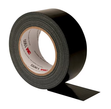 3M1900 Taśma Duck Tape 50mmx50m czarna