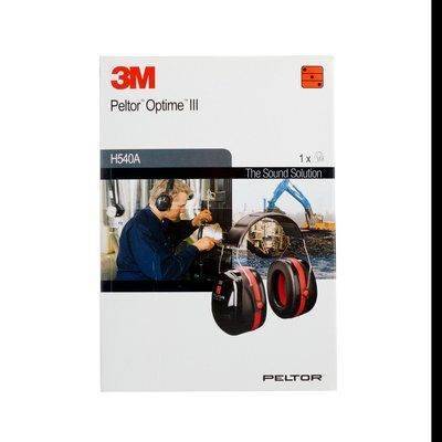 3M PELTOR Optime III H540A Nauszniki nagłowne