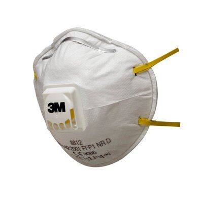 3M8812 Półmaska filtrująca z zaworem, FFP1
