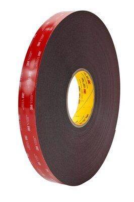 3M5952F Taśma VHB 25mm x 33m gr.1,1 mm czarna 