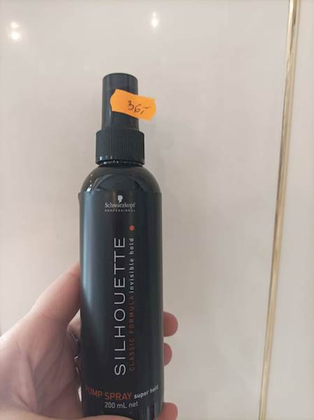Schwarzkopf lakier pump 200ml