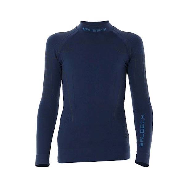 Bielizna termoaktywna dla dzieci BRUBECK Thermo bluza 140/146 granatowa LS13640