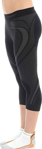 Spodnie damskie 3/4 termoaktywne r. M BRUBECK Swift czarne SP10310