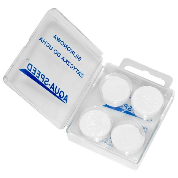 Zatyczki do uszu AQUA SPEED silikonowe