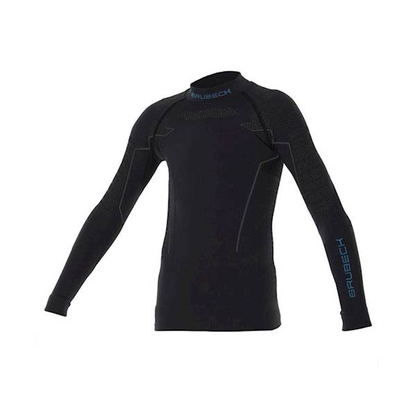 Bielizna termoaktywna dla dzieci BRUBECK Thermo bluza 128/134 czarna LS13640