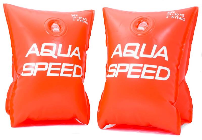 Rękawki 2-6 lat AQUA SPEED pomarańczowe