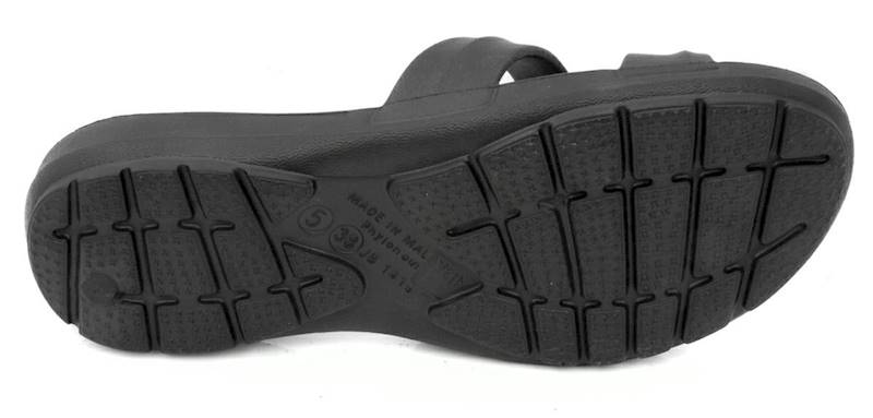 Klapki basenowe r. 41 AQUA SPEED Panama czarne
