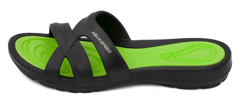 Klapki basenowe r. 36 AQUA SPEED Panama czarne