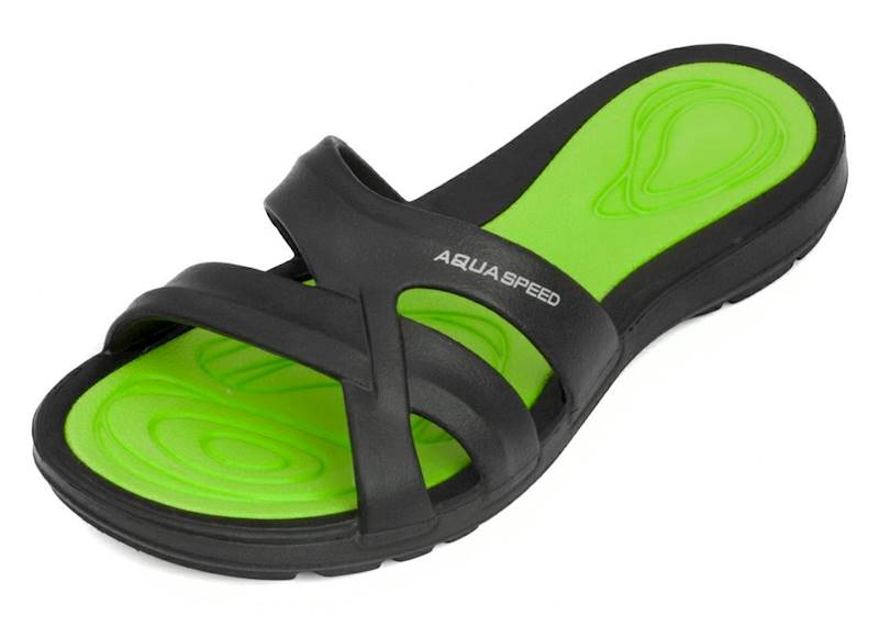 Klapki basenowe r. 36 AQUA SPEED Panama czarne
