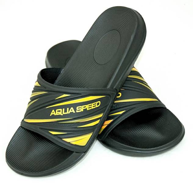 Klapki basenowe r. 46 AQUA SPEED Idaho czarne