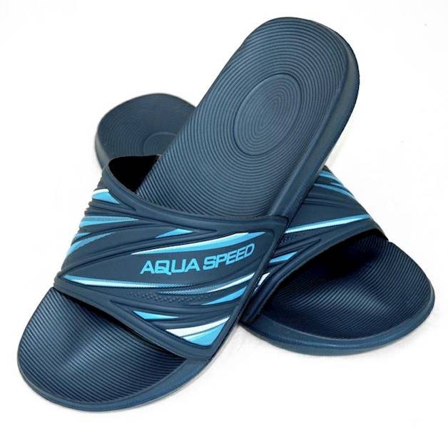 Klapki basenowe r. 43 AQUA SPEED Idaho niebieskie