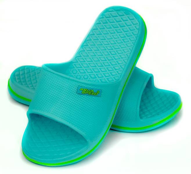 Klapki dla dzieci r. 32 AQUA SPEED Cordoba miętowe
