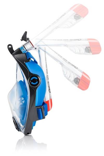 Maska do snorkelingu dla dzieci r. L AQUA SPEED Spectra 2.0 Kid czarna
