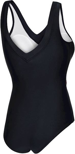 Strój kąpielowy damski r. 6XL AQUA SPEED Sophie czarno-czerwony