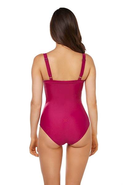 Strój kąpielowy damski r. 5XL AQUA SPEED Olivia różowy