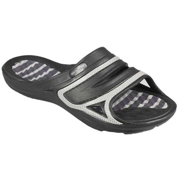 Klapki basenowe r. 40 AQUA SPEED Tahiti czarne