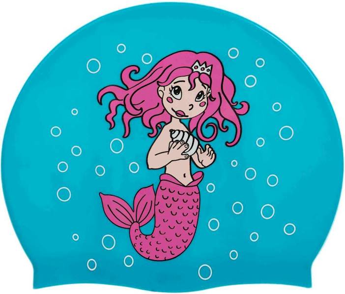 Czepek dla dzieci silikonowy AQUA SPEED Kiddie Mermaid