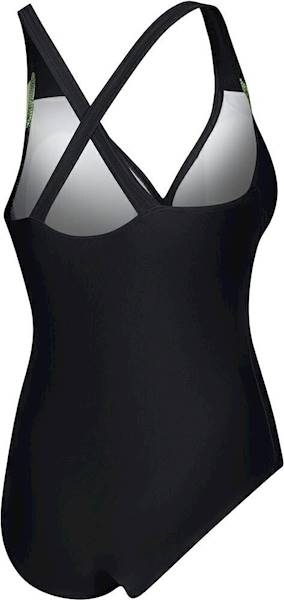 Strój kąpielowy damski r. 2XL AQUA SPEED Greta czarno-zielony