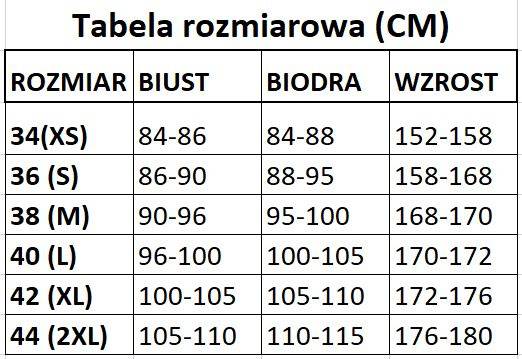 Strój kąpielowy damski r. 2XL AQUA SPEED Cora czarno-pomarańczowy