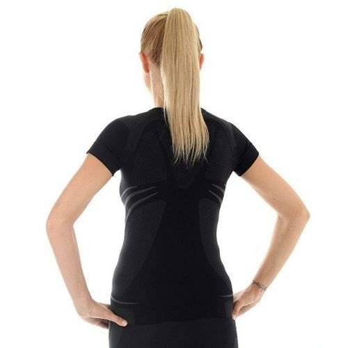 Koszulka damska termoaktywna r. XL BRUBECK Swift czarna SS10820