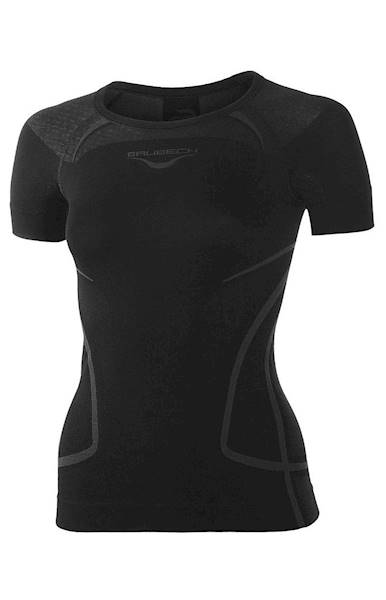 Koszulka damska termoaktywna r. XL BRUBECK Swift czarna SS10820