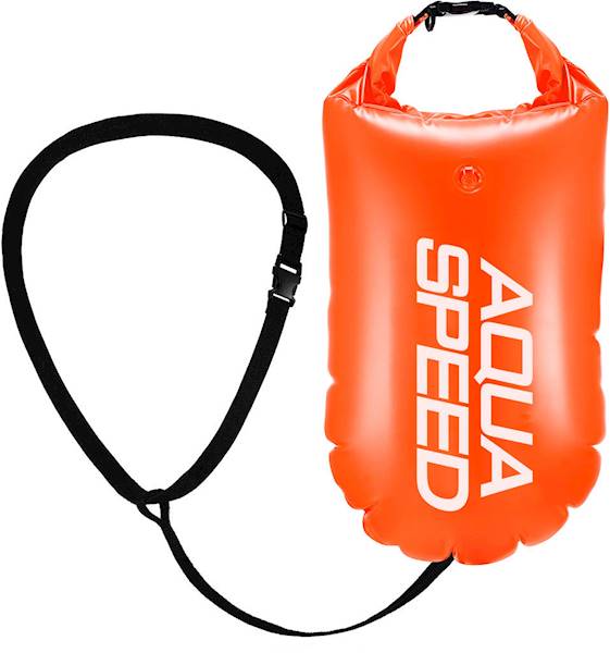 Boja asekuracyjna do pływania 15 l AQUA SPEED Open Water