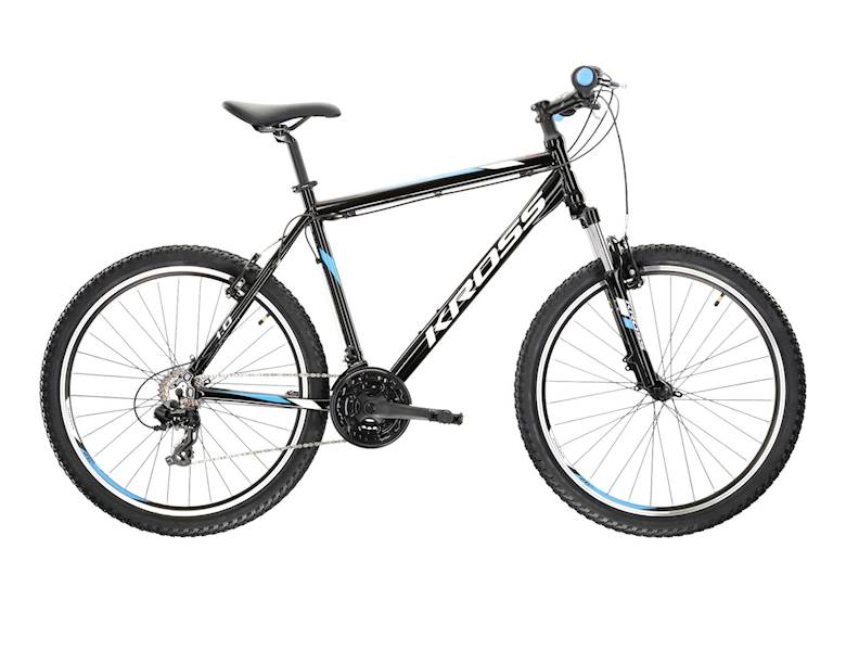 Rower górski KROSS Hexagon 1.0 koło 26' rama 17' SK czarno-biało-niebieski
