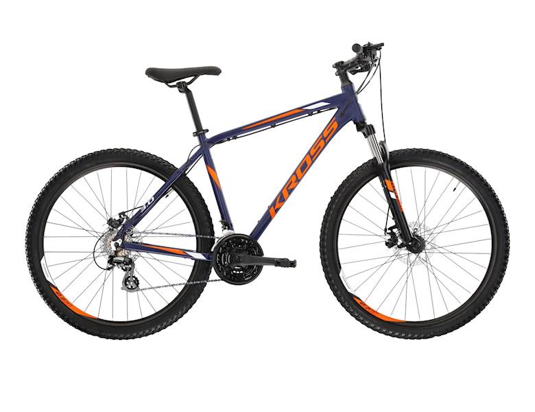 Rower górski KROSS Hexagon 3.0 koło 27,5' rama 19' granatowo-pomarańczowo-biały