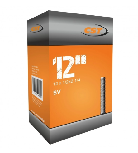 Dętka 12x1/2-2 1/4 z zaworem samochodowym CST zawór 40mm