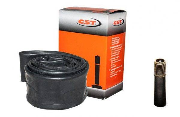 Dętka 20x1,75-2,125 z zaworem samochodowym CST zawór 48mm