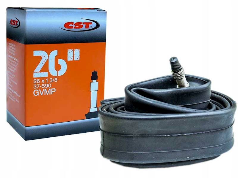 Dętka 26x1 3/8 z zaworem rowerowym CST zawór 40mm