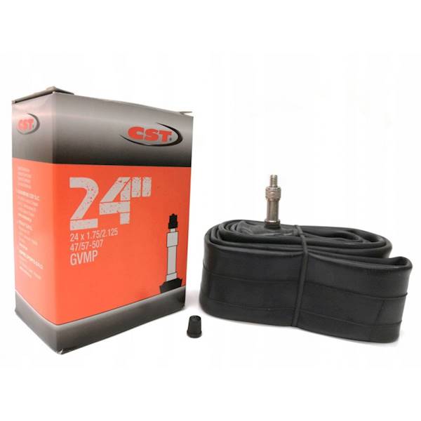 Dętka 24x1,75-2,125 z zaworem rowerowym CST