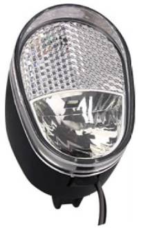 Lampka przednia na dynamo / prądnicę diody LED DEONE HL-DE055