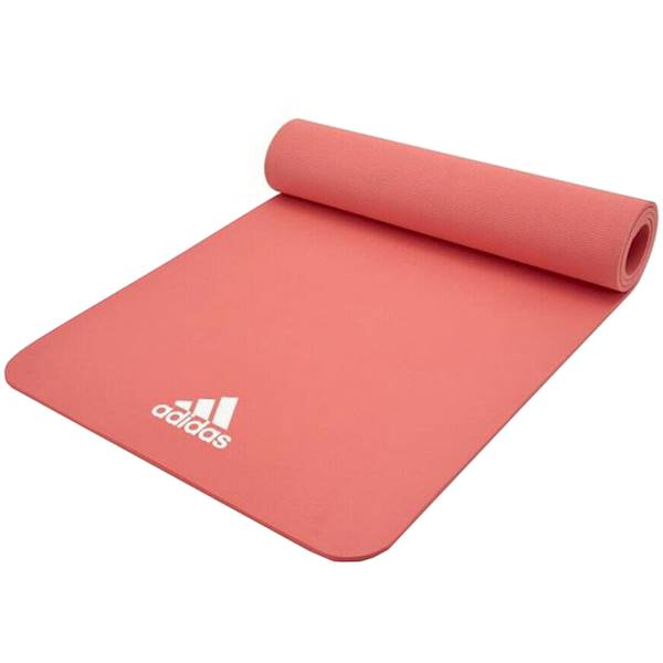 Mata do ćwiczeń 176x61x0,8 cm ADIDAS Yoga Mat łososiowa